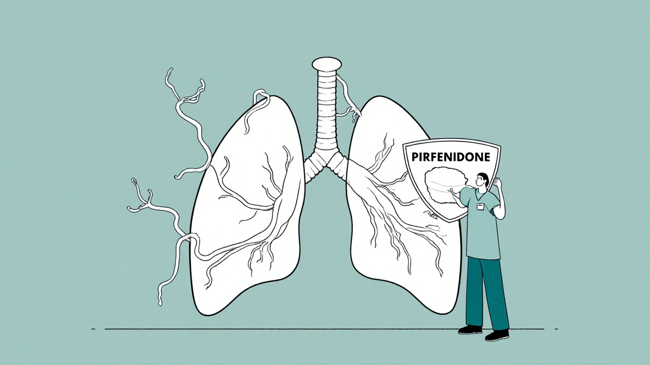 How Pirfenidone Helps Manage Acute Exacerbations of Idiopathic Pulmonary Fibrosis