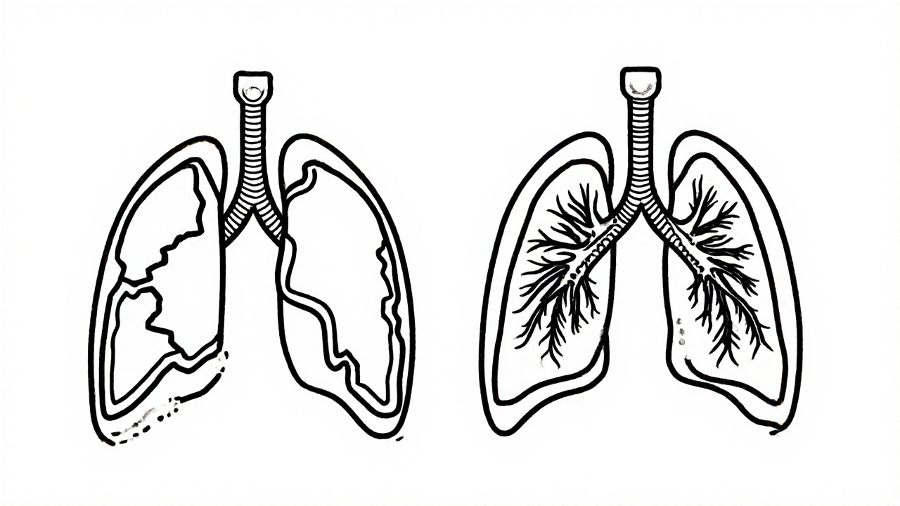 Chronic Bronchitis vs. Emphysema: Key Differences in COPD Components