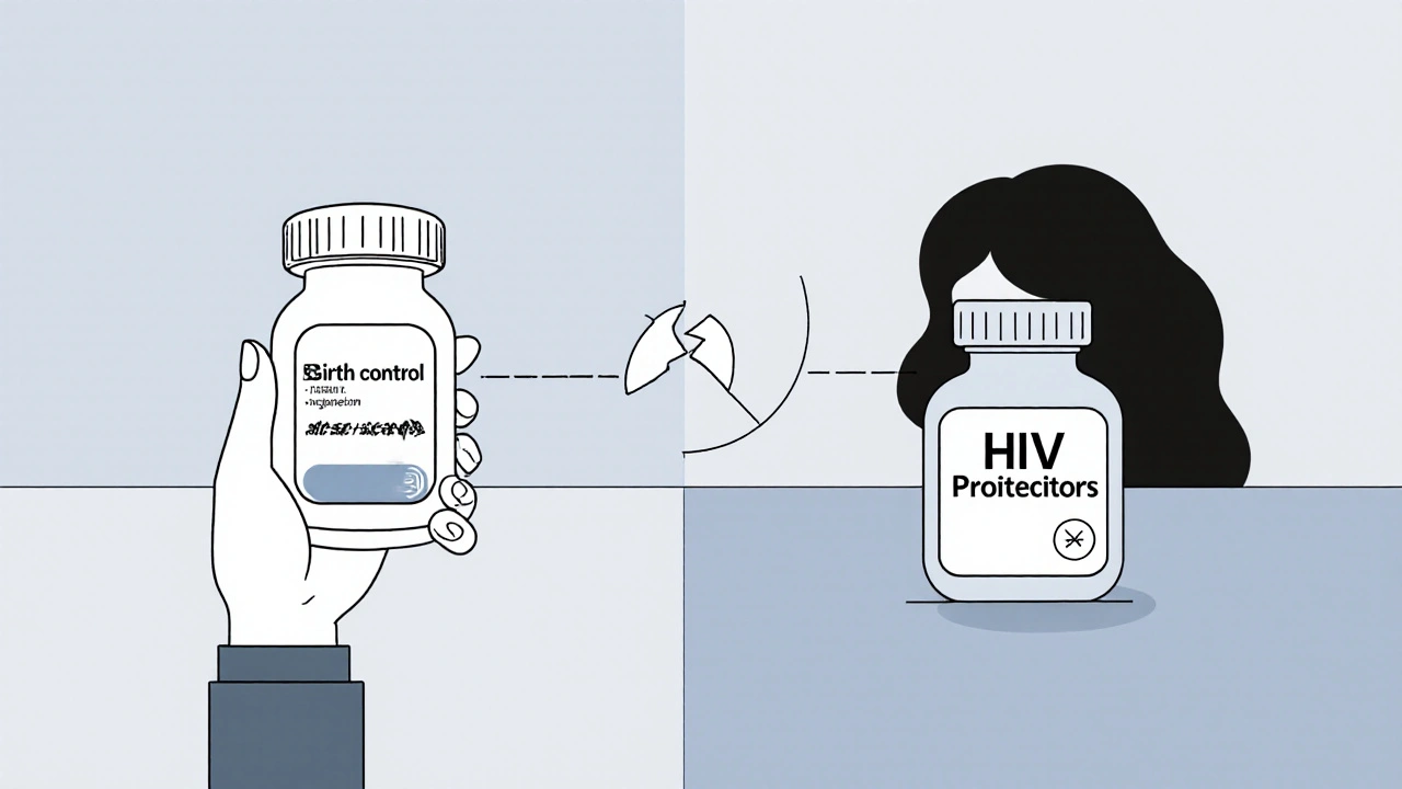 HIV Protease Inhibitors and Birth Control: What You Need to Know About Reduced Contraceptive Effectiveness