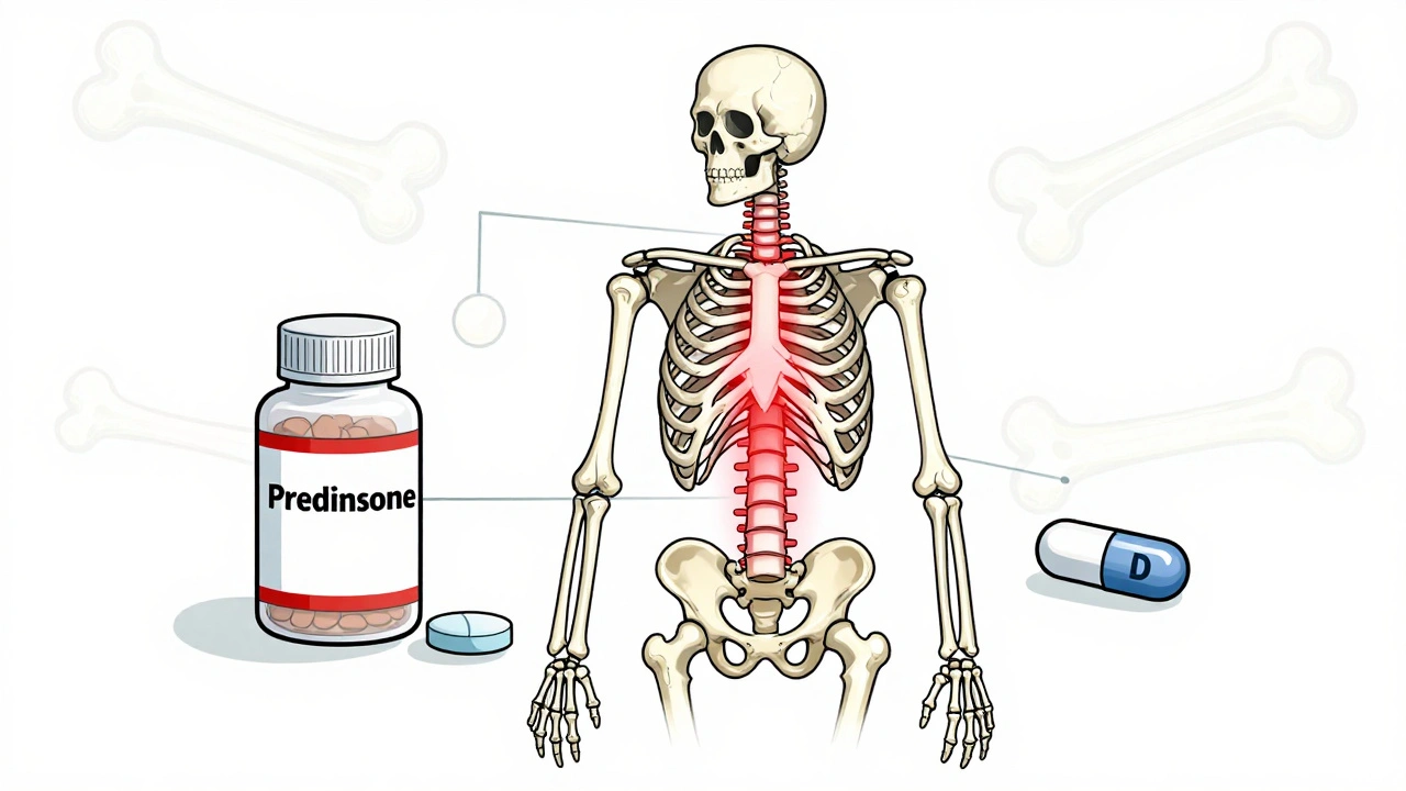 Preventing Steroid-Induced Osteoporosis: Calcium, Vitamin D, and Bisphosphonates
