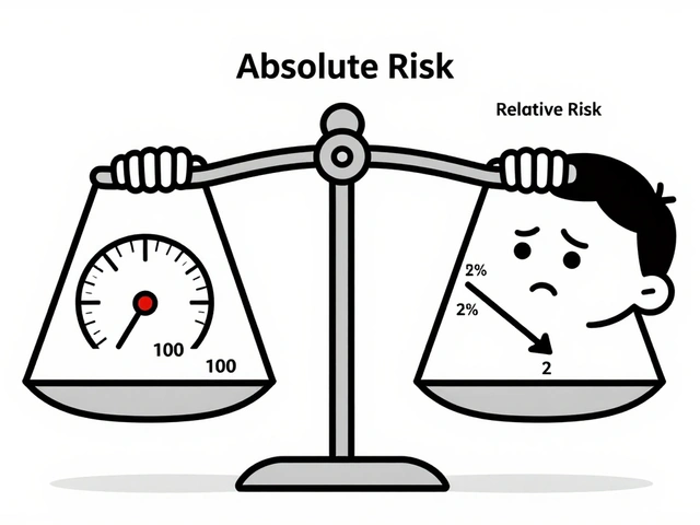 Absolute Risk vs Relative Risk in Drug Side Effects: How to Interpret the Numbers