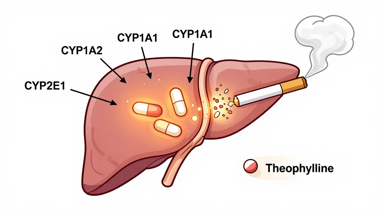 How Smoking Changes How Your Medications Work: Enzyme Induction and Drug Levels